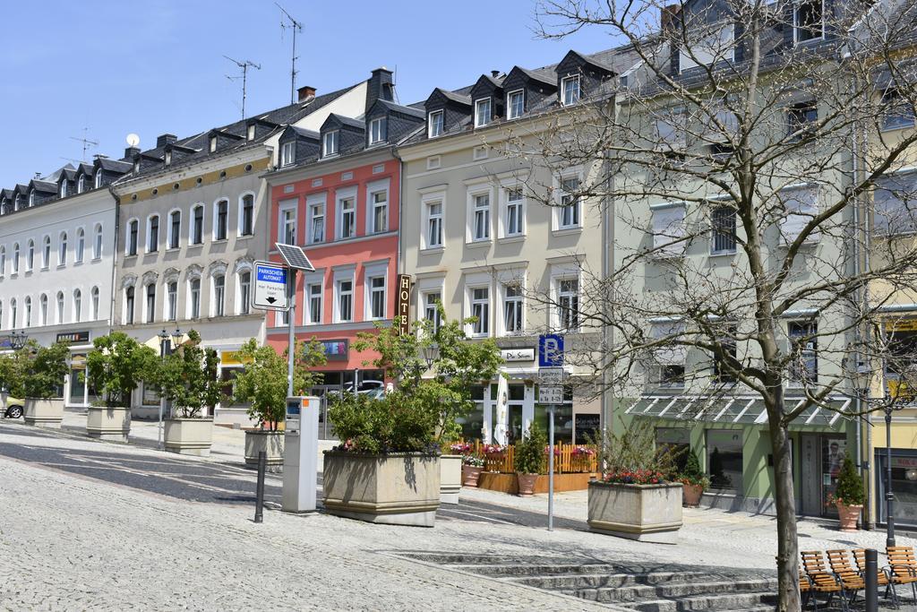 Hotel Garni Am Klostermarkt Plauen Esterno foto