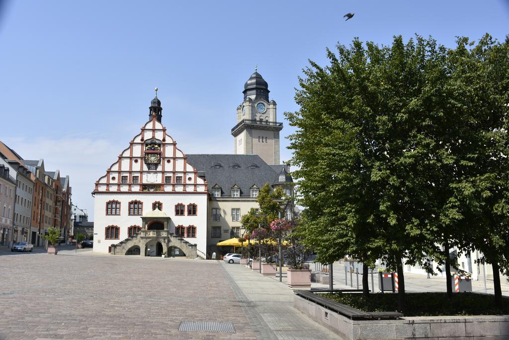 Hotel Garni Am Klostermarkt Plauen Esterno foto