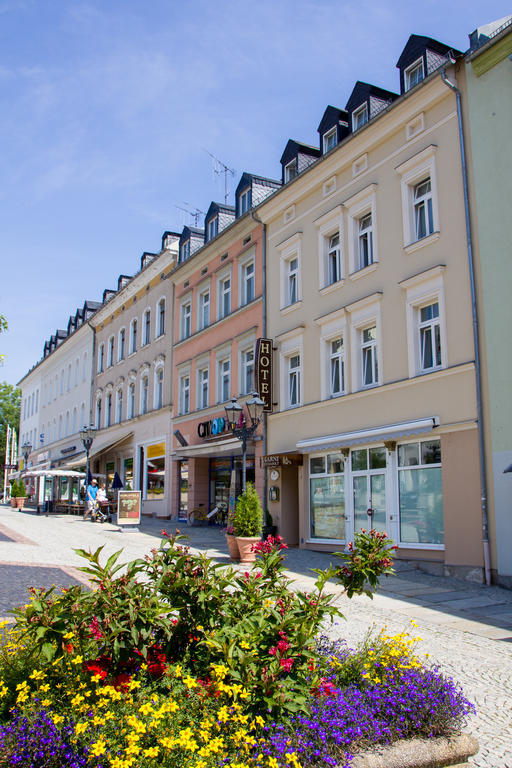 Hotel Garni Am Klostermarkt Plauen Esterno foto